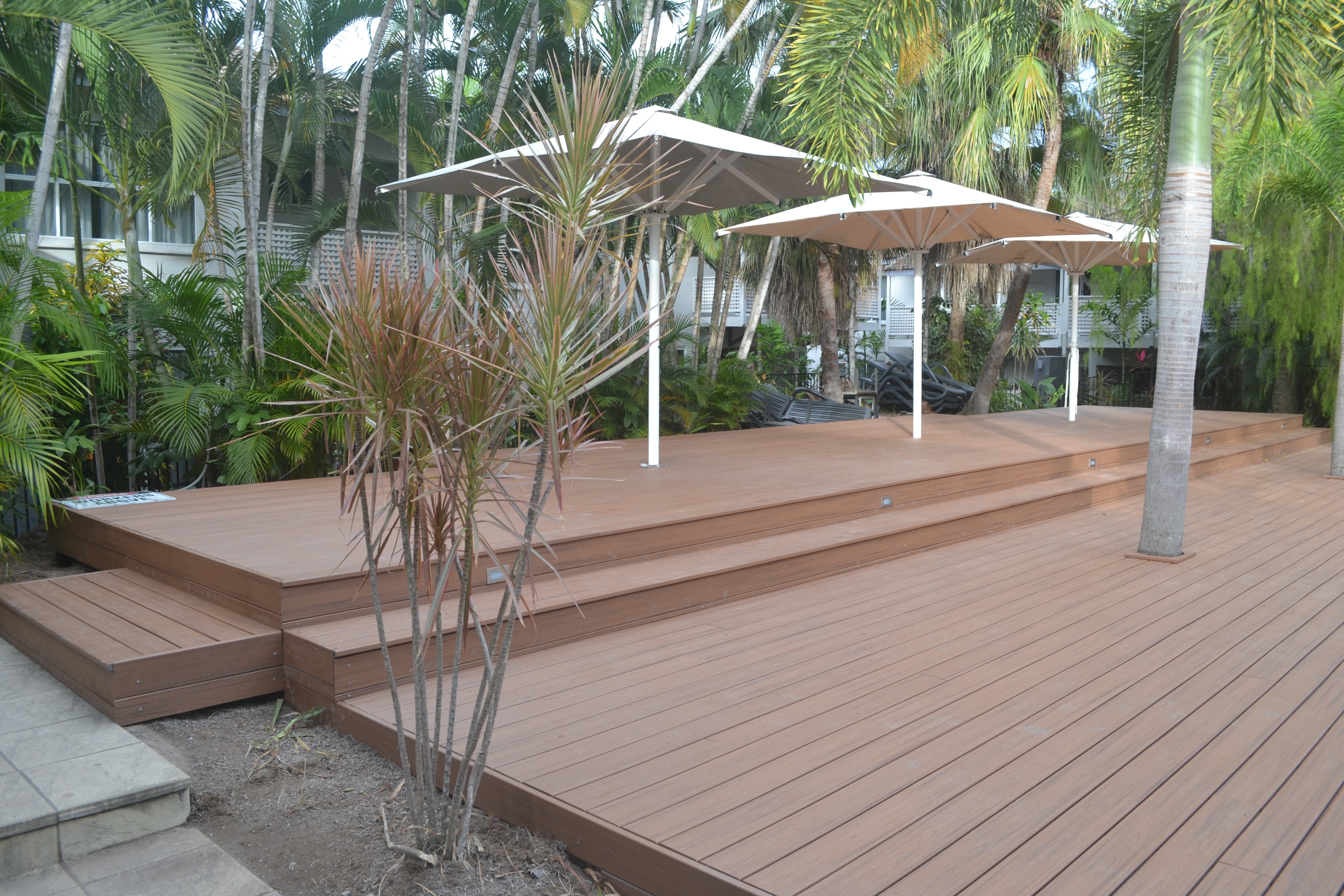 Building a Deck, Trex Decking, Resort Building